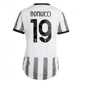Juventus Leonardo Bonucci #19 kläder Kvinnor 2022-23 Hemmatröja Kortärmad